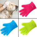 Doglemi New Pet Grooming Glove Dog Cat Bath Brush Silicon Waterproof